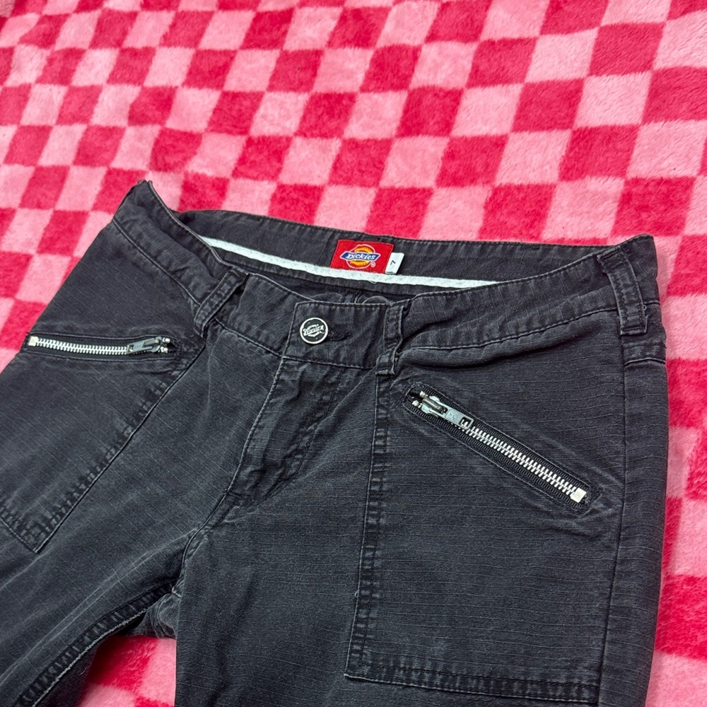 Dickies Black Straight Leg Jeans for Women - Picture 3 of 7